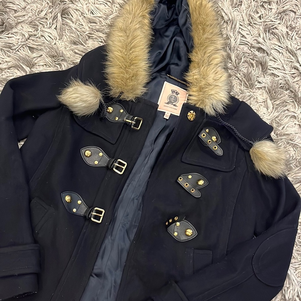 juicy couture pea coat